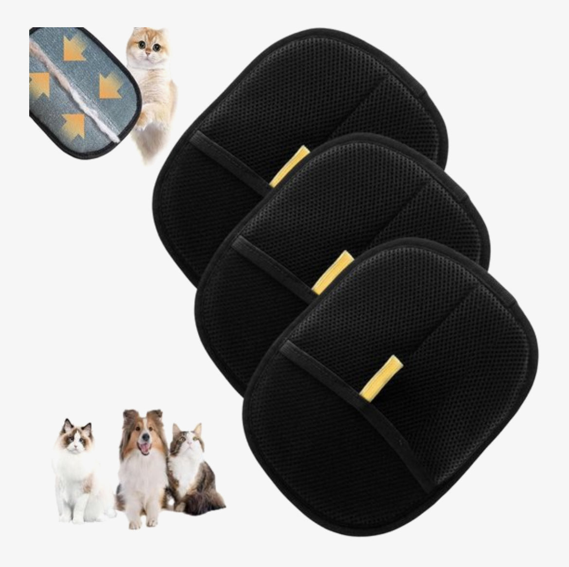 Pet Hair Remover Glove - Remove Pet Hair in Seconds